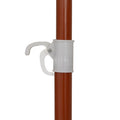 NNEVL Parasol with Steel Pole 180 cm Sand